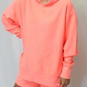 Moon Ryder Cpral Ribbed Hoodie & Shorts Women's M/L